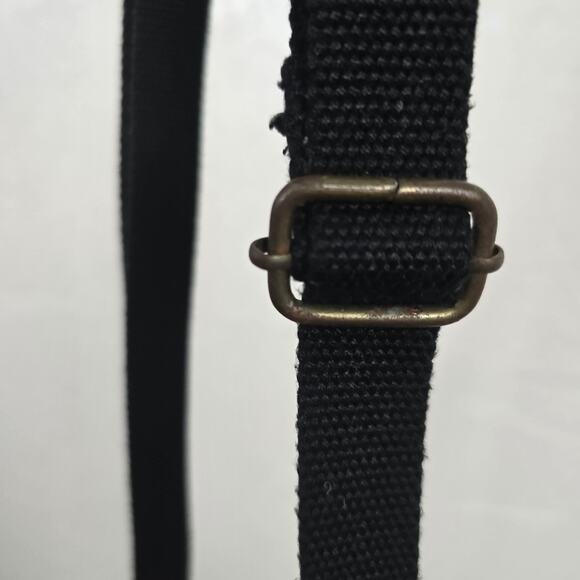 Laurel Burch Feline Friends  Cats Crossbody Bag Purse Canvas Zip Black Red Boho - Picture 10 of 12